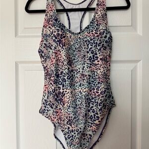 Cheetah Print One-Piece Swimsuit